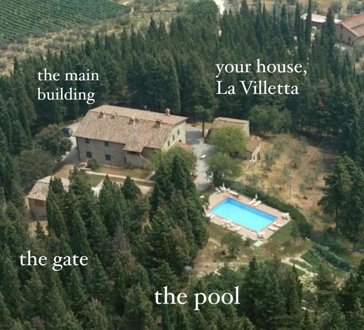 Il Cascino Casa de hóspedes Greve in Chianti Exterior foto